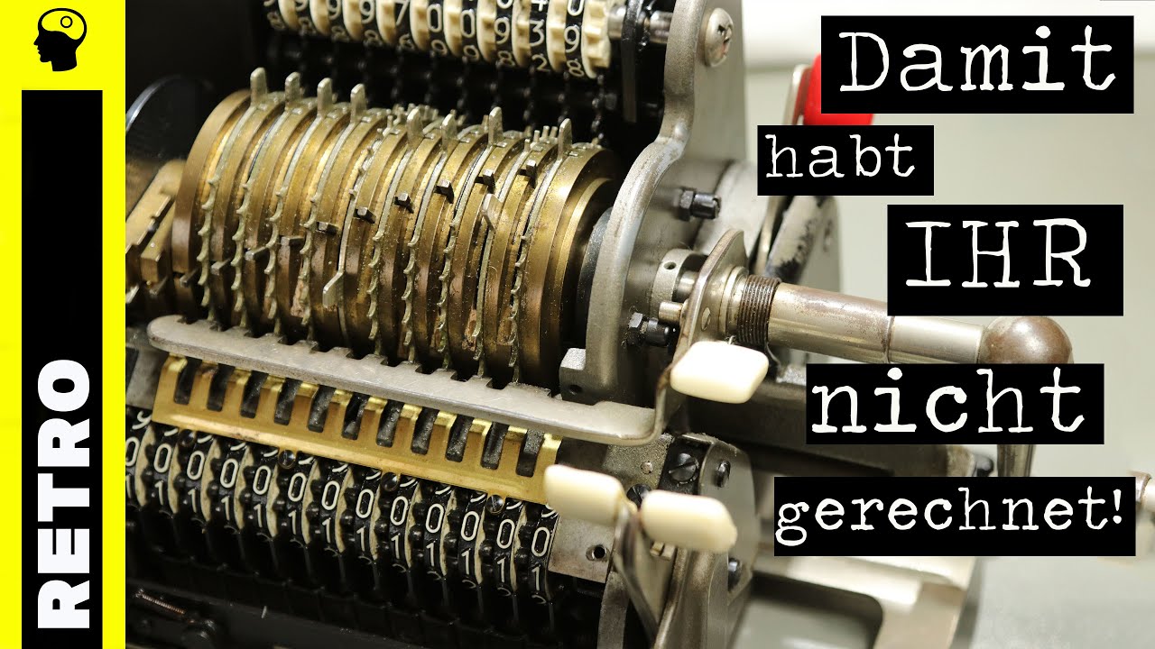 Mechanisches Rechnen: Sprossenradmaschine Thales CER