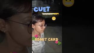 *CUET* Naya admit card print out #jhumkas #streetshopping #funny #marketnews