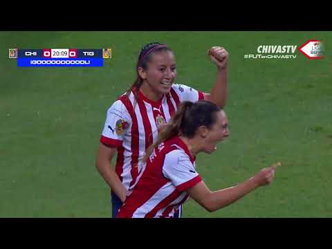 ¡GOOOL DE BOYI! ¡SE ABRE EL MARCADOR! | Chivas Femenil 1-0 Tigres | Jornada 12 | Apertura 2022