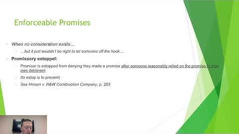 In-house On-site Legal – Contracts part 4: promissory estoppel and void vs. voidable contracts