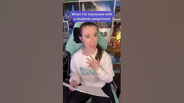 When a student does well on an assignment! #shorts #teacher #school #education #students #funny