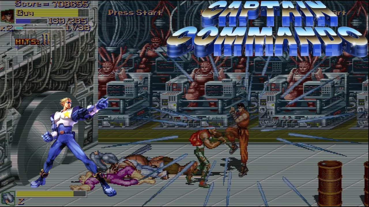Final Fight LNS Ultimate v.04.3 con Guy. Extra Stage Captain Commando (ruta alternativa)