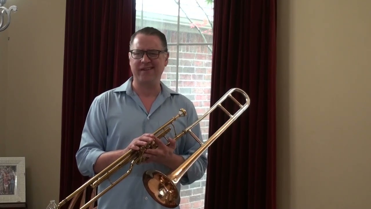 Olds Valve Tenor Trombone with Recording Bell (Value serial # 224,8xx  1956-57)