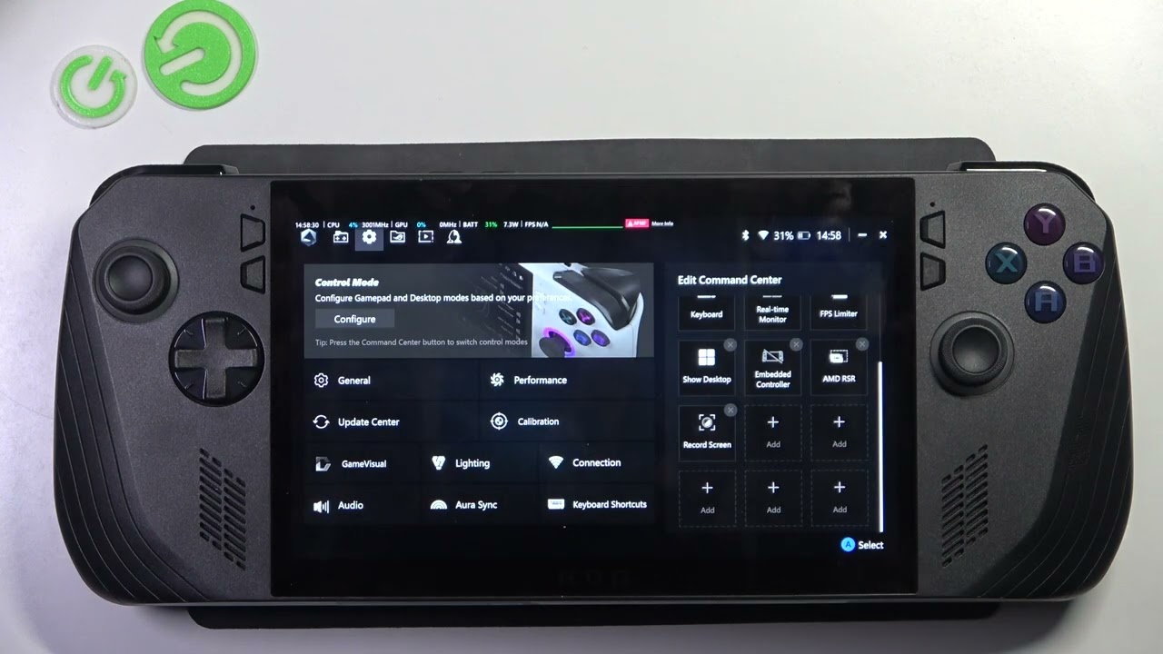 ASUS ROG Ally X (2024) - How to Check System Stats - Monitor Your Device’s Performance