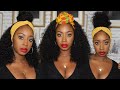 Curly Headband Wig for Natural Hair! ft Better Length Hair| Protective Styles, Wig Review