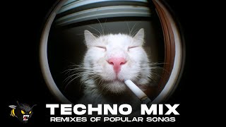🐝 TECHNO RAVE MIX 2025 🐝 BEST REMIXES OF POPULAR SONGS | NONSTOP TECHNO BANGERS