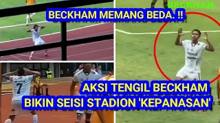 Aksi Tengil Beckham Putra Buat Seisi Stadion kepanasan Beckham Memang Beda