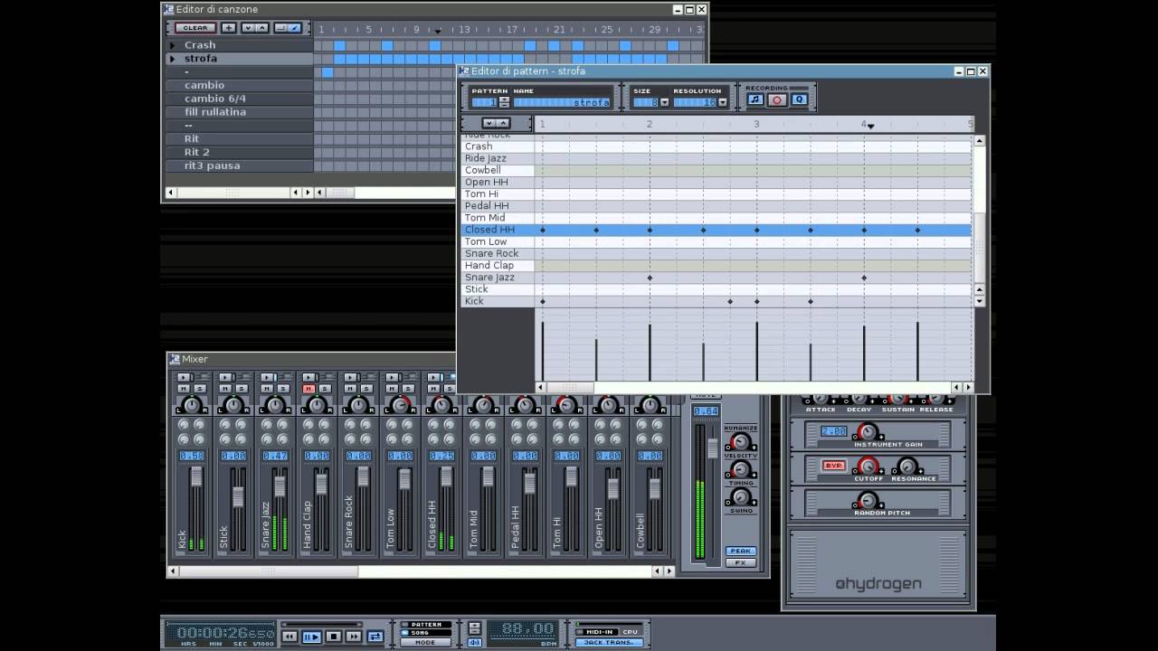 Chill Music Hydrogen Drum Machine drum beat rap rock beats groove