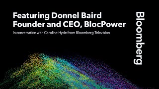 Bloomberg Cornell Tech Series: Donnel Baird, Founder & CEO, BlocPower