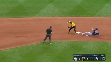 SD@PIT: LeBlanc gets out of trouble in the 7th