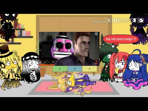 Fnaf react to  ucn special  ( part 7 of reaction series)