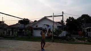 Vollyball,   spike tangan kidal