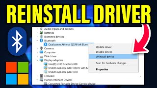 How to Reinstall Bluetooth Drivers on Windows (Microsoft Method) – Full Guide