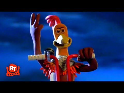 Chicken Run - The Chickens Escape Scene