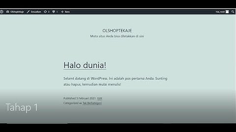 TAHAP 1 Membuat Website dengan menggunakan localhost pada Xampp II Latihan praktek XII TKJ