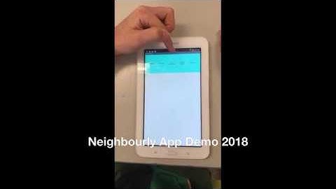 Neighbourly App Demo 2018