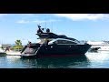 Sunseeker Sport yacht 101 Black Legend visit part 3 - exteriors