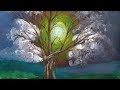 Easy Painting in acrylic Tree of Life | How to paint a Tree