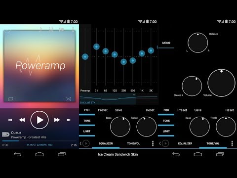 Poweramp Music Player Unlocked Android Apk Updated Download/DESCARGAR