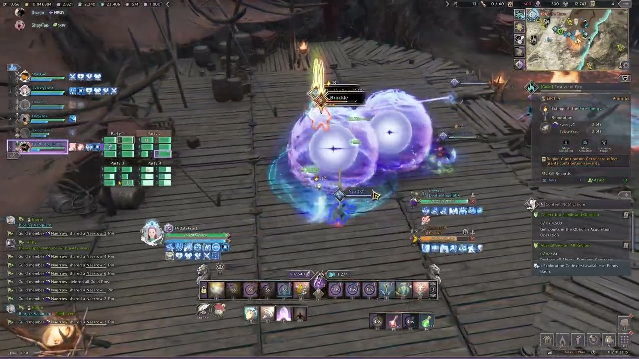 TnL ||Synergy Seeker VOD|| Guild Event VS top Guilds in Ivory ( Big Chilling, Bubble Blowers , etc)