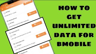 How to get unlimited data in bmobile||Bhutan screenshot 3