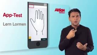 Barrieren überwinden – Apps im Test: Lern Lormen (Deutsche Gebärdensprache) screenshot 4