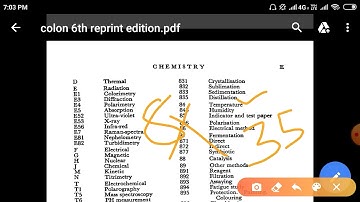 How to solve colon classification?