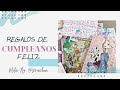 ❣️REGALOS DE CUMPLEAÑOS QUE TE HACEN MÁS FELIZ /// Gracias chicos😘 Viva el scrapbooking!!!