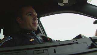 State trooper critically hurt by drunk driver returns to duty