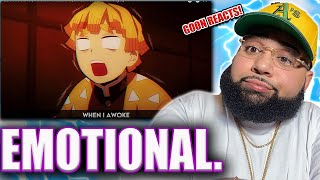Zenitsu Song  Awoken Cinematic  Divide  demon Slayer  Reaction
