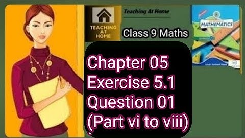 Exercise 5.2 Question 1 ( vi - viii ) Class 9 Sindh board | Ex 5.2 Class 9 | Teaching at home