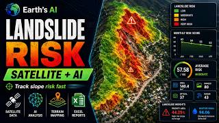 Satellite and AI-powered Landslide Risk Mapping