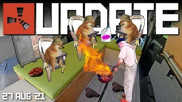 Low oxygen in subs and camper module news | Rust Update 27th August 2021