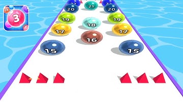 Marble Run 3D-Color Ball Race 🧶🏃🏼Game All Levels Gameplay iOS,Android Walkthrough Max Level CSZPM