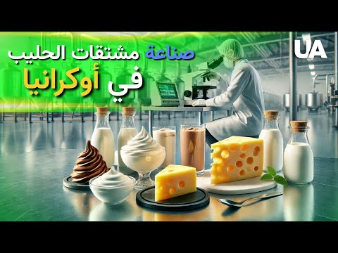 كيف تصنع مشتقات الحليب والأجبان في أوكرانيا الزبدة القشدة والجبن من المزرعة إلى المصنع