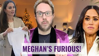 Meghan's FURIOUS Attempt To Upstage Kates Baby Bank Video...