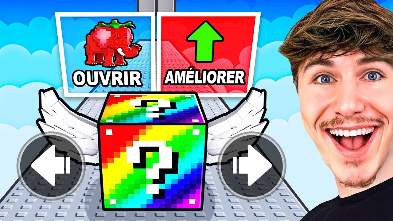 AMÉLIORER MON LUCKY BLOCK POUR VOLER DES BRAINROTS !!