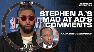 'I DON'T LIKE WHAT HE DID TO DARVIN HAM' 🗣️ - Stephen A.'s UPSET with AD's comments! | First Take screenshot 2