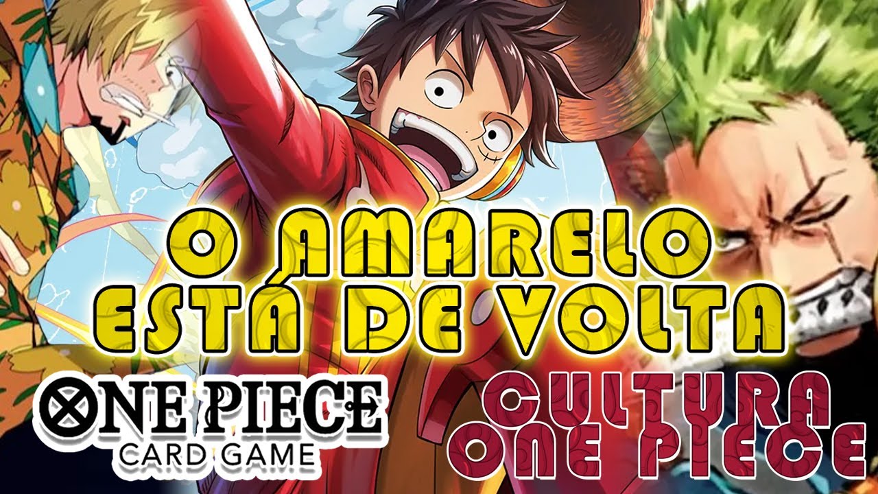 O amarelo está de volta - Luffy ST29
