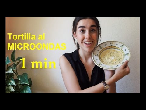 Video: Cómo Hacer Una Tortilla Rápida En El Microondas