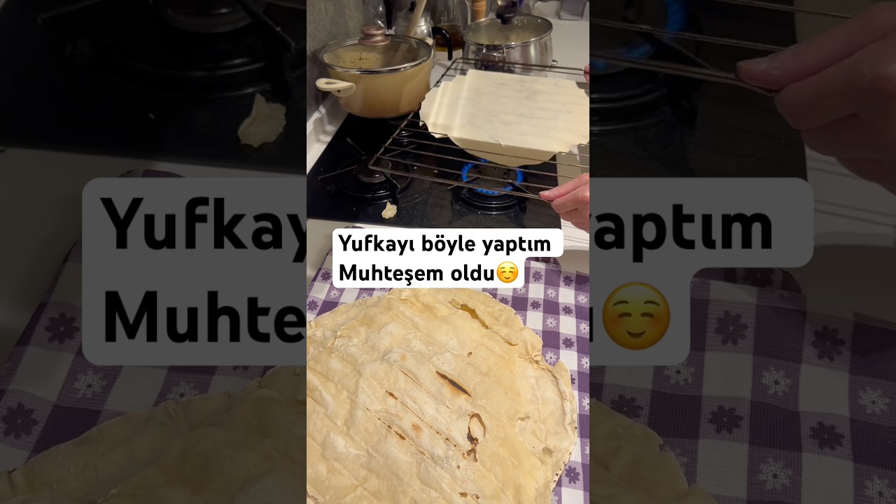 Yufka ekmek İlk denememdi çok güzel oldu #viralvideo #yemektarifleri #viral #trending Yufka ekmek İlk denememdi çok güzel oldu #viralvideo #yemektarifleri #viral #trending