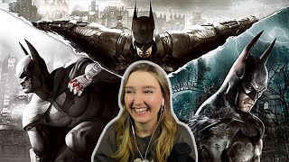 Reacting to the Batman Arkham Games Trailers!