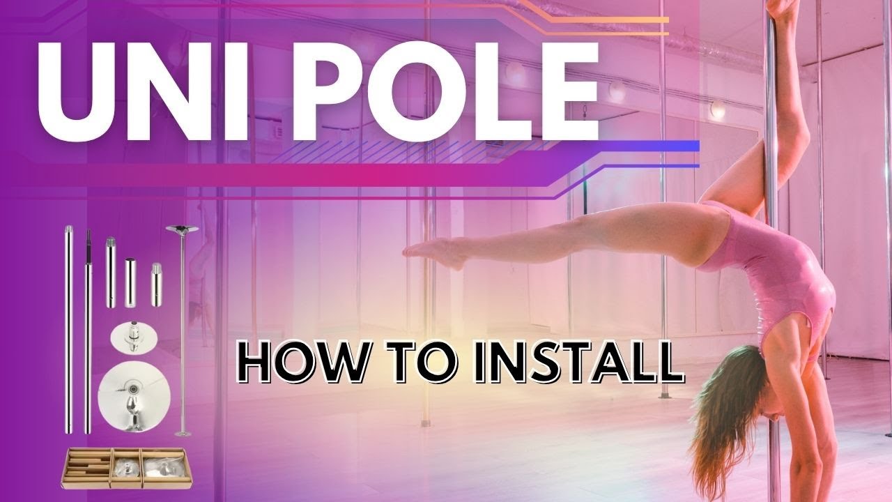 Barre De Pole Dance FFitness – 45 Mm, 200 Kg, Statique/rotative, Hauteur 2,23-2,75 M – Pour Maison Ou Salle !