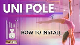 HOW TO INSTALL Uni Pole for Pole Dance by Profi-Pole
