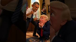 Obama punks out Trump