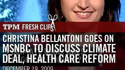 Christina Bellantoni Goes on MSNBC to Discuss Climate Deal, Health Care Reform