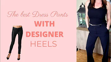 Best dress pants with heels, best dress pants, black pants haul, pants haul