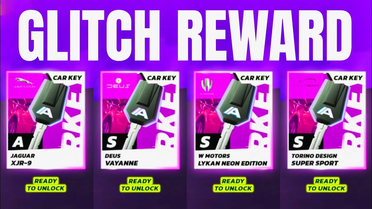 Asphalt 9 Legend Unite BOS Key Claiming Glitch Burst Of Speed Glitch & Bug Jaguar XJR Deus W Motors