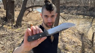 How to forge a custom tactical combat knife