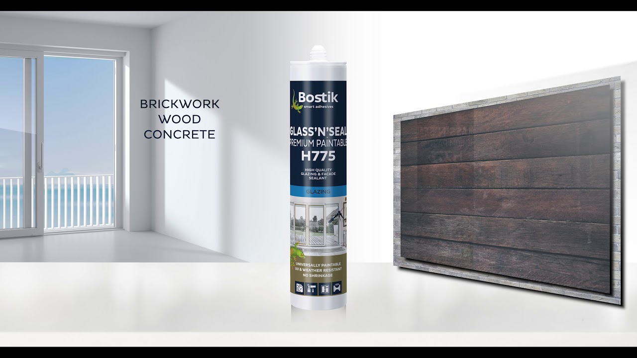 BOSTIK H775 GLASS'N'SEAL PREMIUM PAINTABLE YouTube